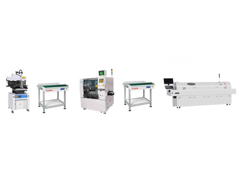 Low Speed Automatic SMT Production Line Cheap Solutions